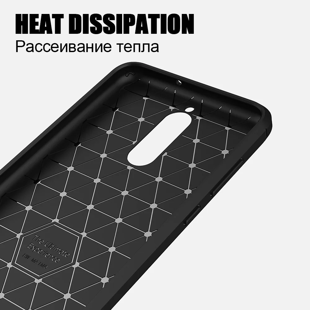 Матовый Силиконовый чехол из углеродного волокна для Huawei P10 P8 P9 Lite 2017 мягкий ТПУ