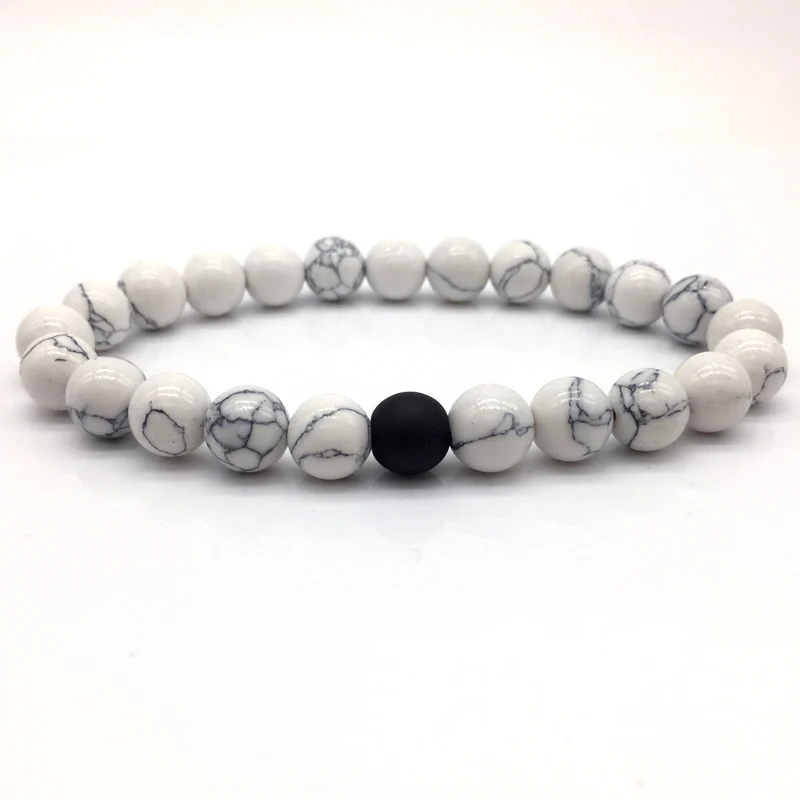 Мужской браслет с классическим бисером новинка 2019 модные браслеты подвесками в