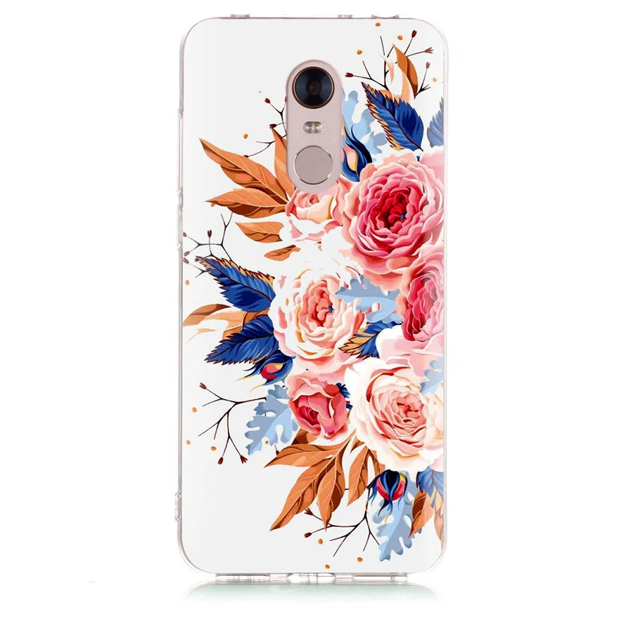 Чехол с рисунком для телефона Xiaomi Redmi 4X Note 3 Mi A1 4 Pro 4A 5 6 6pro 5A 6A мягкий чехол из ТПУ
