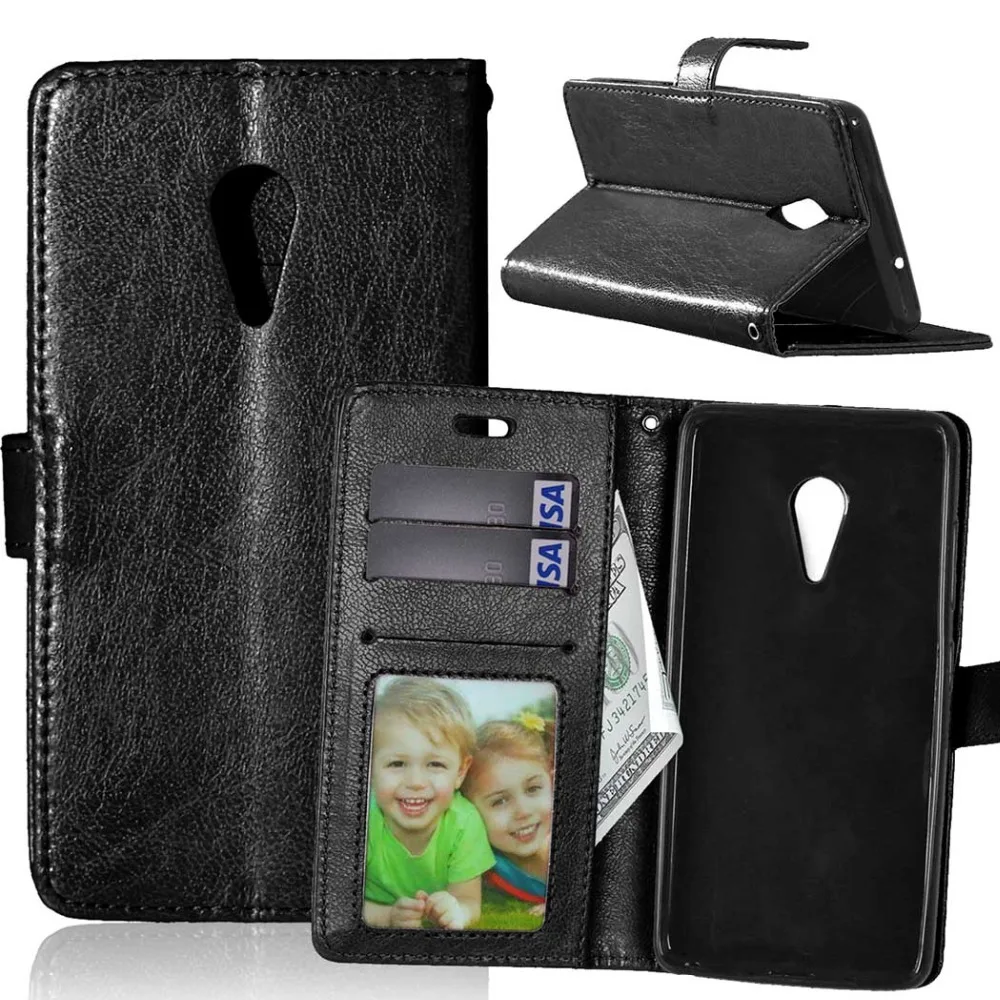 Роскошный многофункциональный 3 слота для карт чехол Lenovo P70 P70T S850 S860 S90 C2 кошелек