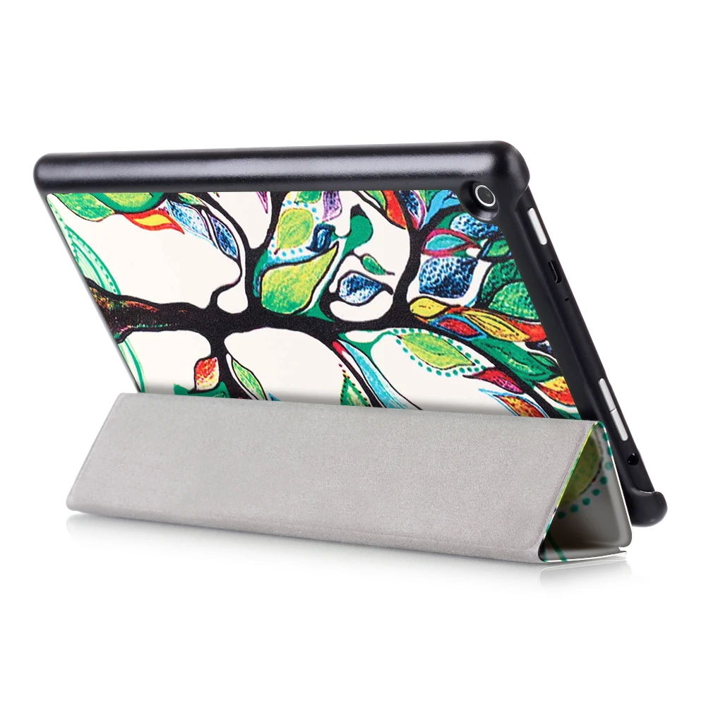Новый чехол с принтом для Amazon fire hd 8 tablet 2016 выпуска 6th smart cover + подарок|case for amazon