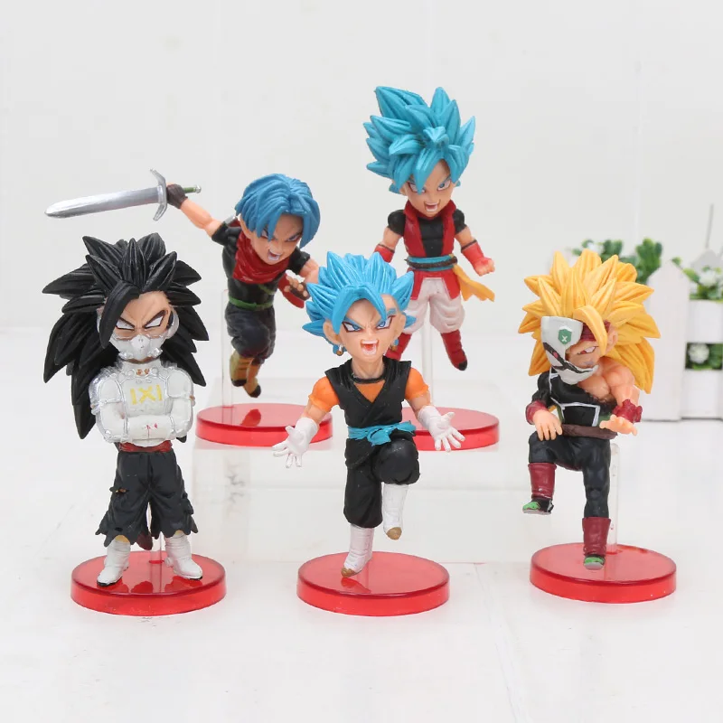 6 шт./компл. аниме Dragon ball Z Сон Гоку, Веджета, пикколо, игрушечные фигурки из ИГРЫ Dragon ball DBZ(“пикколо Гохан Супер saiyan zenoh ПВХ фигурка игрушки для детей, подарок - Цвет: 18 opp bag