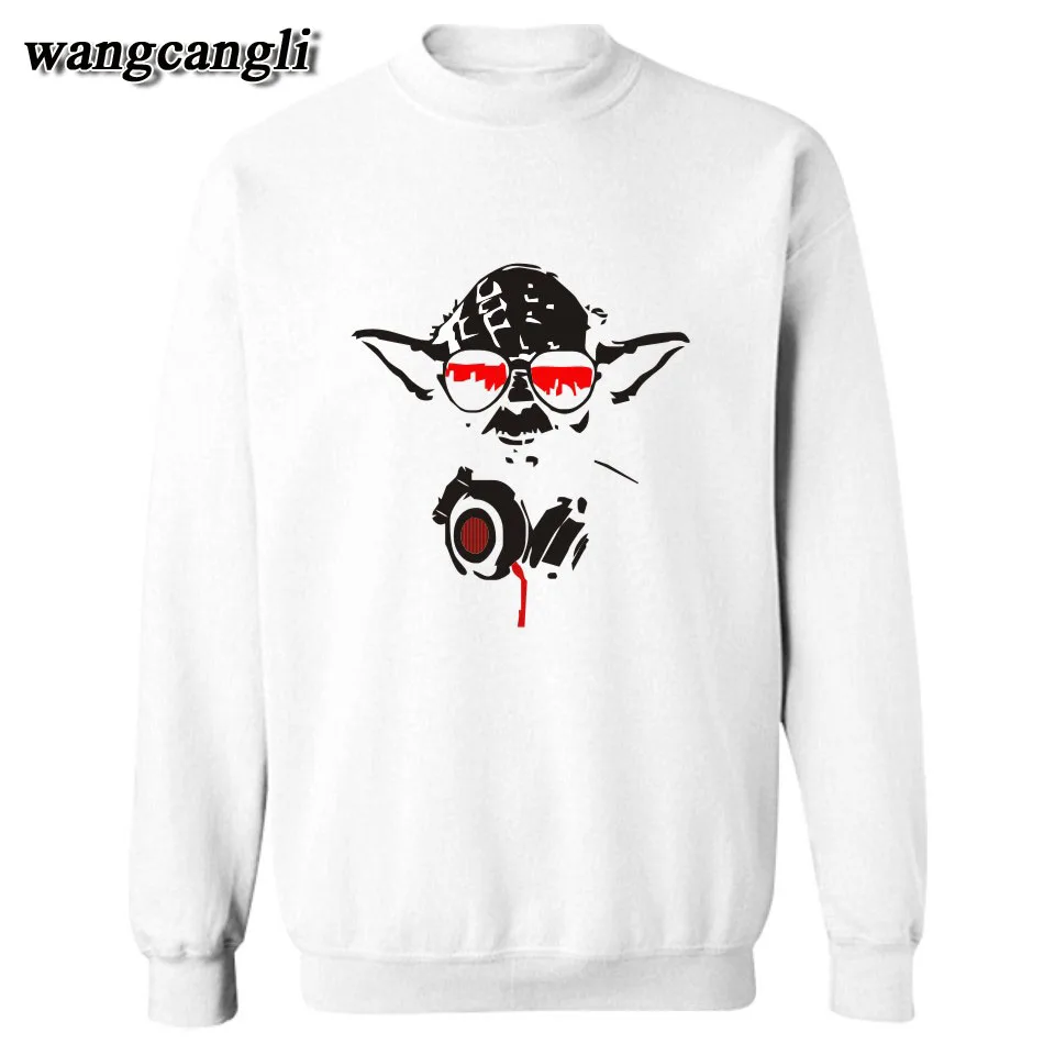 2018 High Quality fashion balck Star Wars print Sweatshirt Man Hip Hop 2017 New Men's Wear with Hoodies Brand plus size XXS-4xl | Мужская