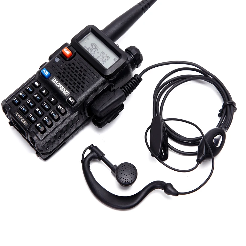 Наушники с микрофоном гарнитура для радио двусторонняя связь Baofeng UV5R аксессуары