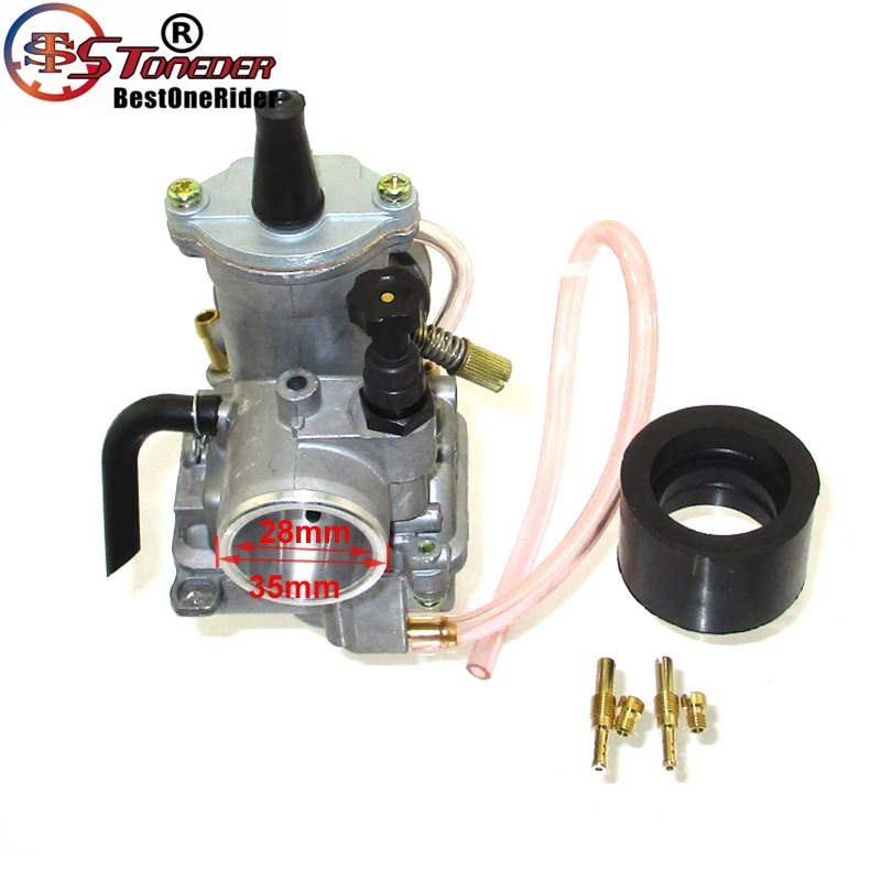 Stoneder PWK 28 мм карбюратор для Yamaha DT 100 125 250 YT 175 YZ 80 85 KTM 65SX Hond RTL250 ЧР 80 85R СМП 50 RM 65 Kawasaki KX