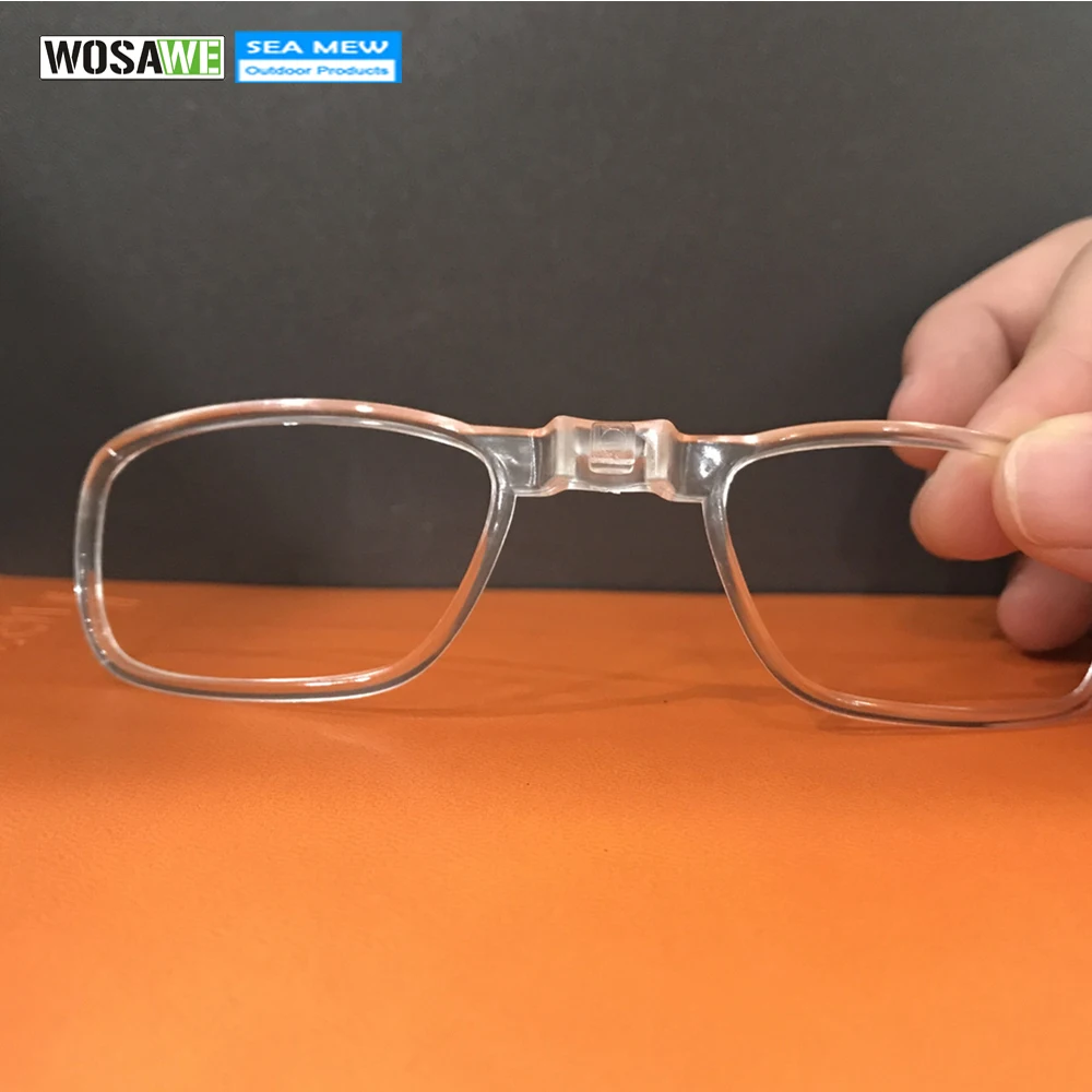 

WOSAWE Ciclismo Inner Myopia Frame For Myopic Lens Cycling Sunglasses Goggles Eyewear hole 3.5mm