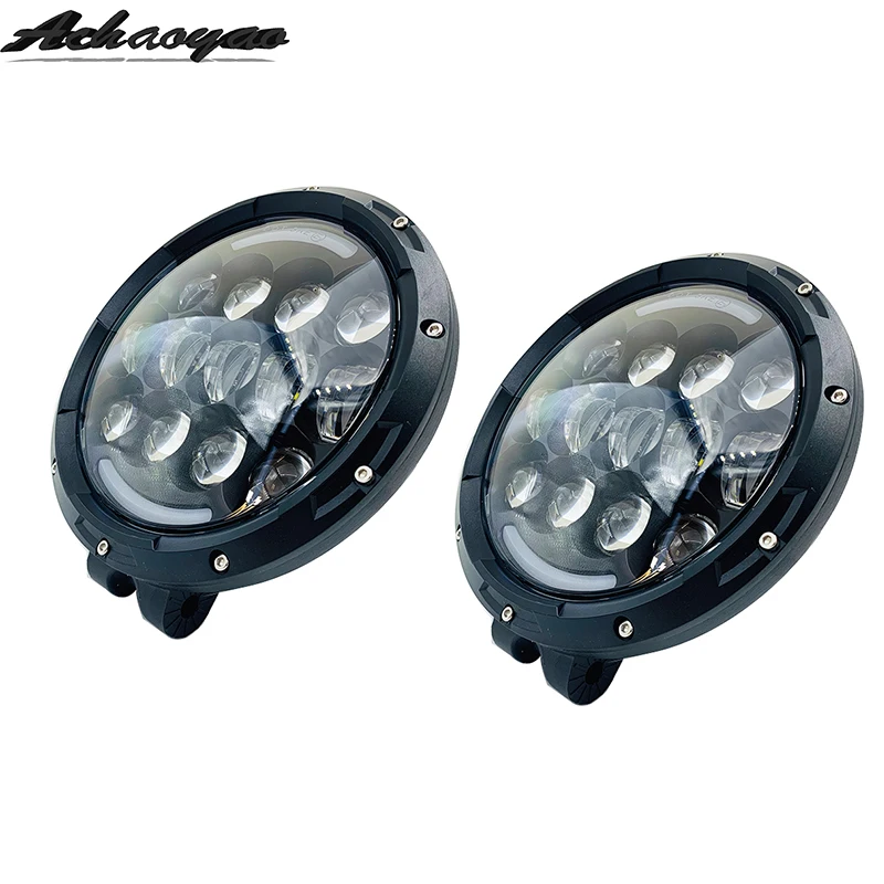 12vLED аксессуары для бара barra road luces para auto araba aksesuar offroad royal enfield Рабочая световая