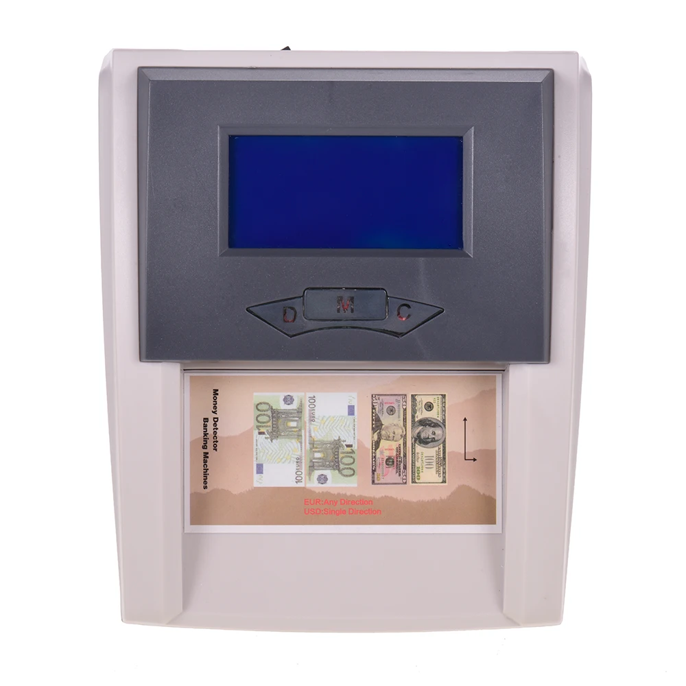 

Portable Automatic Money Detector Desktop Countable Counterfeit Cash Currency Banknote Checker Tester with LCD Display