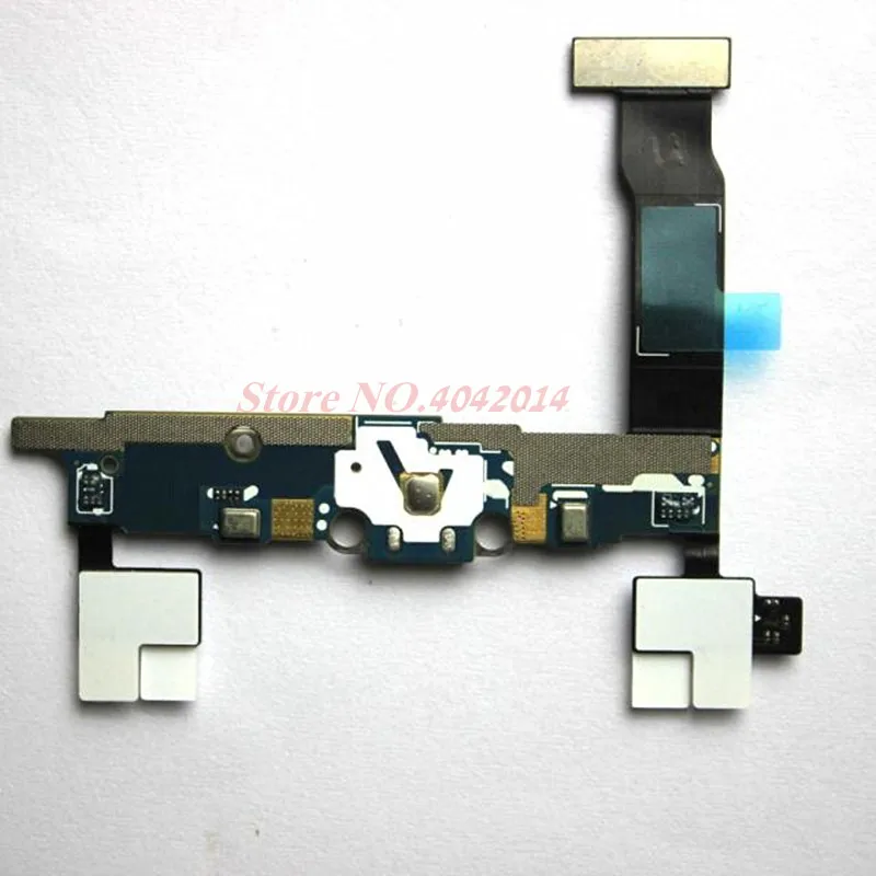 

1Pieces USB Charging Charger Dock Port with microphone Flex Cable For Samsung Note 4 N910V Charger Ribbon Replacement parts