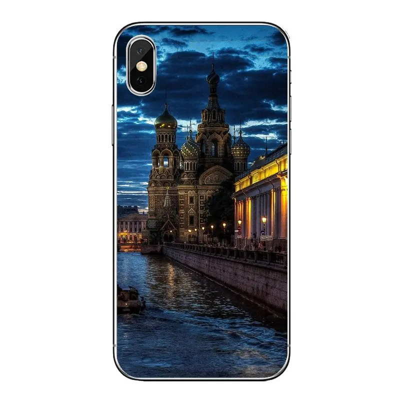 The Church of Our Savior on Spilled Blood For iPod Touch iPhone 4 4S 5 5S 5C SE 6 6S 7 8 X XR XS Plus MAX Soft Silicone TPU Case |