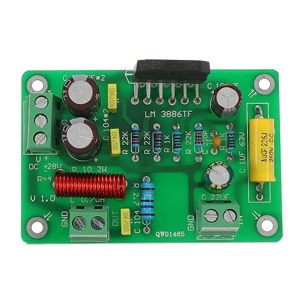 LEORY LM3886 подойдет как для повседневной носки, так Hi-Fi TF Аудио Мощность усилительные чипы AMP 50 W/38 Вт 68 Вт 4ohm