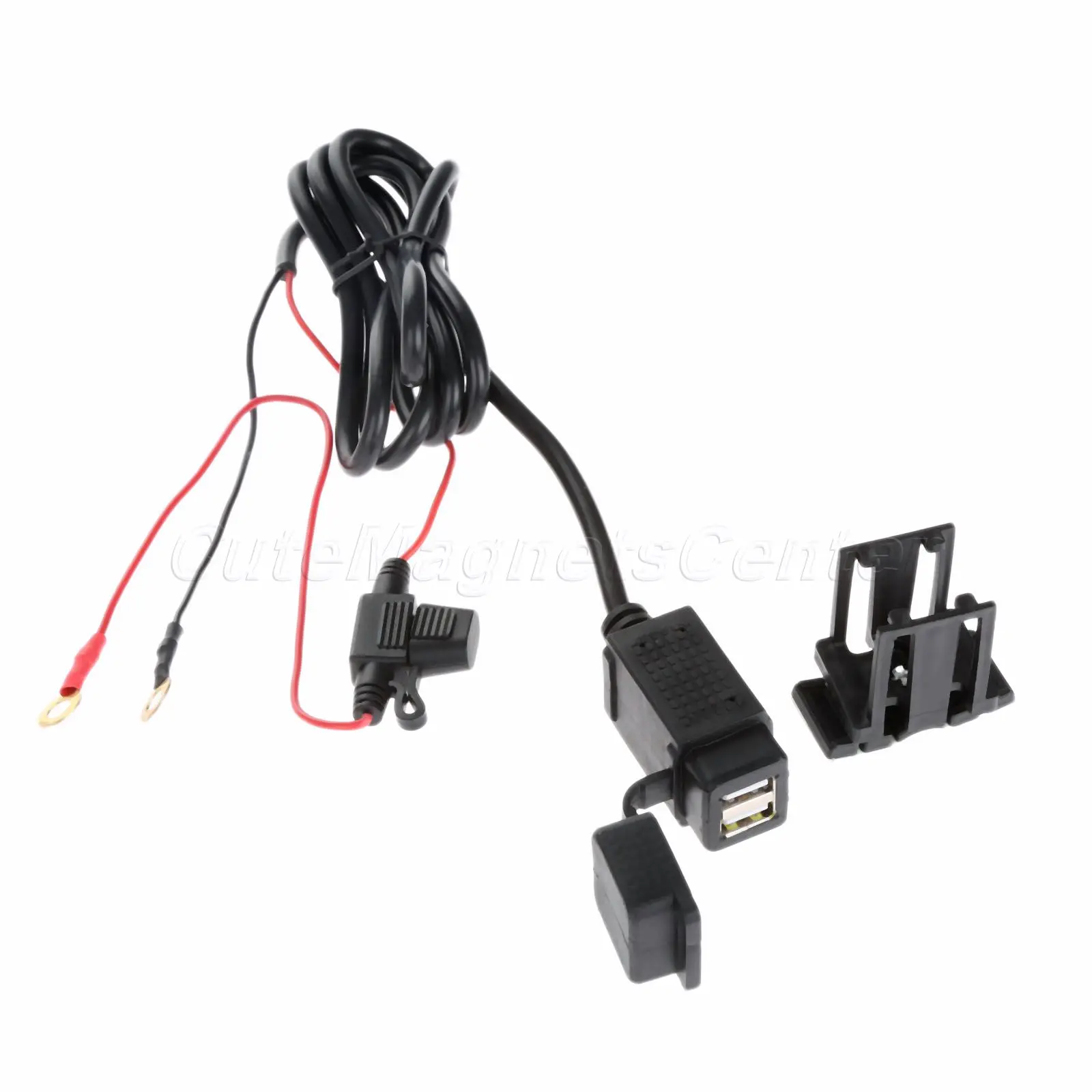 Mtsooning 12V Dual USB Водонепроницаемая система питания для мотоцикла|motorcycle usb power port|usb
