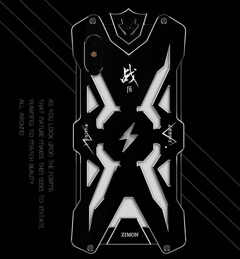 Для iPhone X XR XS Max чехол металлический алюминиевый чехол для iPhone x xr xs max бампер Coque чехол для телефона Fundas противоударный