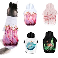 pet clothes dog 3d bird printed hoodies spring autumn leisure dog sweatshirts for small cat large dogs hoodie apparel