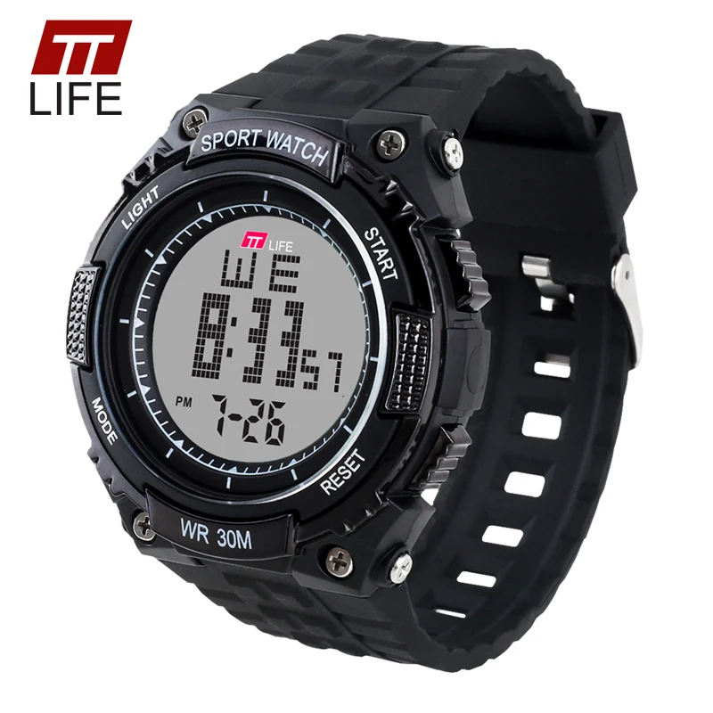 TTLIFE Для мужчин Военная Униформа аналоговые цифровые часы Водонепроницаемый