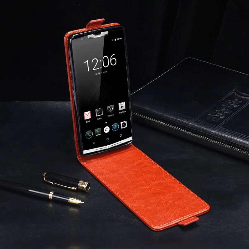 Itgoogo для Oukitel K10000 Pro чехол 5 дюймов высокое качество искусственная кожа флип-кейс