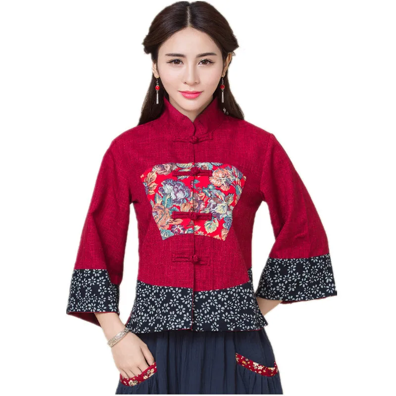 Летняя и весенняя Повседневная Блузка дизайнерская винтажная брендовая