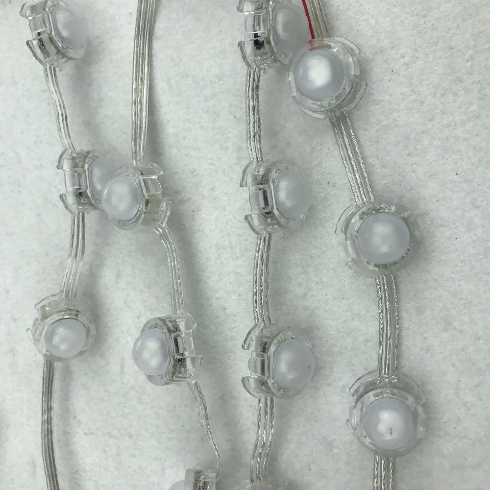 50 шт/шнур 5 см расстояние DC5V 20 мм WS2811 5050 SMD пиксельный модуль чистый провод матовая