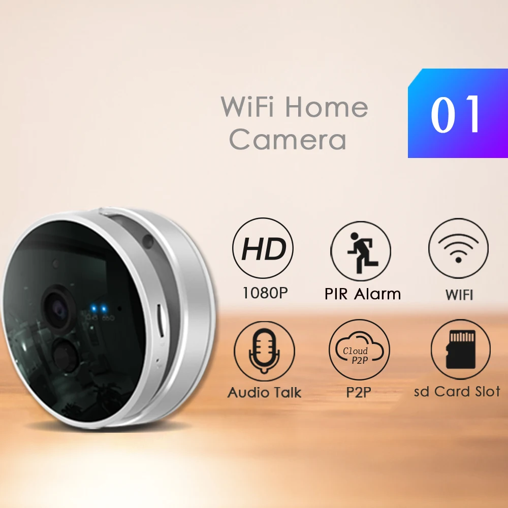 CTVMAN ip-камера с ПИР, Wi-Fi, мини купольная ip-камера, 2 МП, 1080 слот для sd-карты, Wi-Fi, Onvif P2P, видео, домашняя веб-камера наблюдения