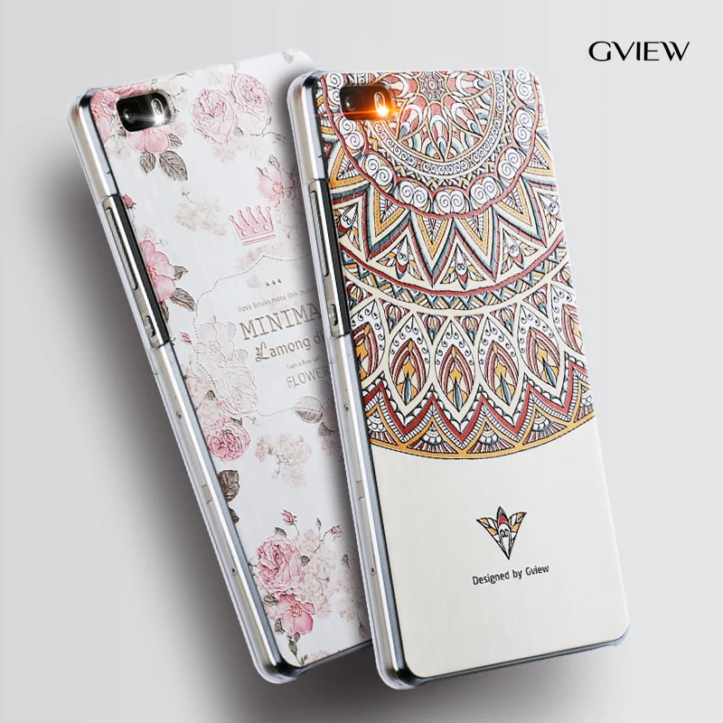 Чехол для телефона Gview Huawei p8 lite силиконовый чехол накладка с рельефным рисунком