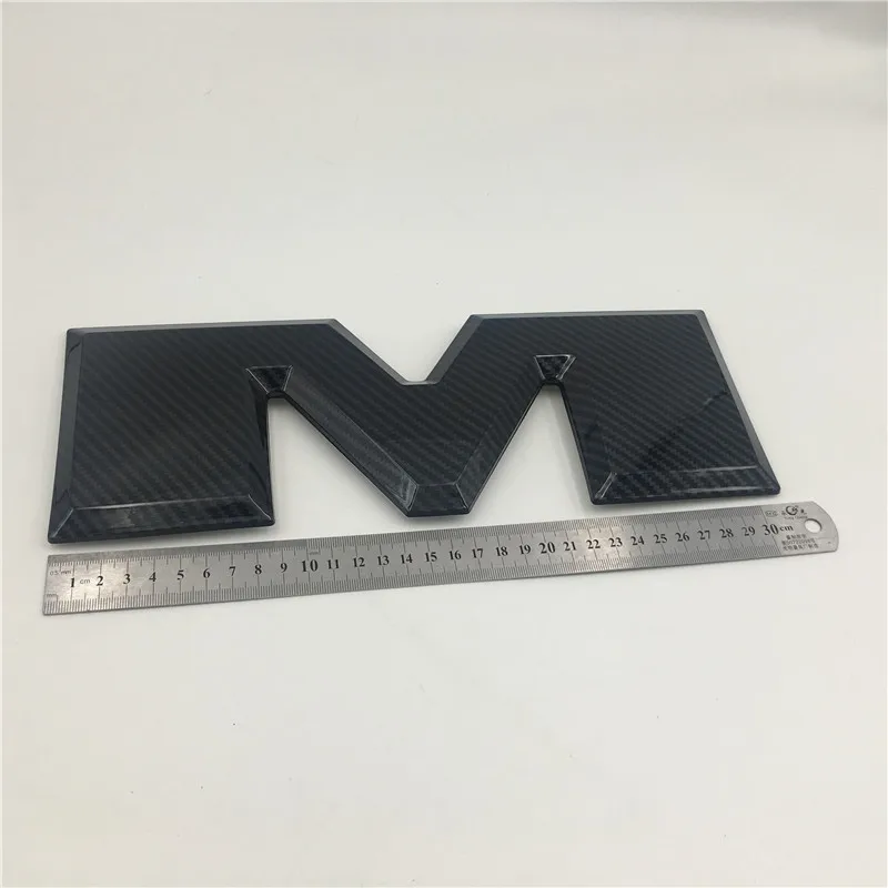 

For Ram 1500 Carbon Fiber Emblem Tailgate Logo Rear Trunk Letters 2015-2018