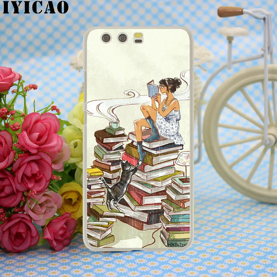 First coffee bookHard for Huawei P30 P20 P9 P10 Plus Pro P Smart Z Lite 2019 Nova 2i 3i 4 5i | Мобильные телефоны и