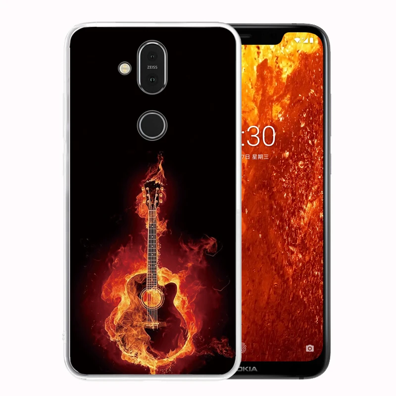Мягкий силиконовый прозрачный чехол из ТПУ для Nokia 7 2 6 X6 X7 8 1 Plus X5 9 PureView X71 Прочный с
