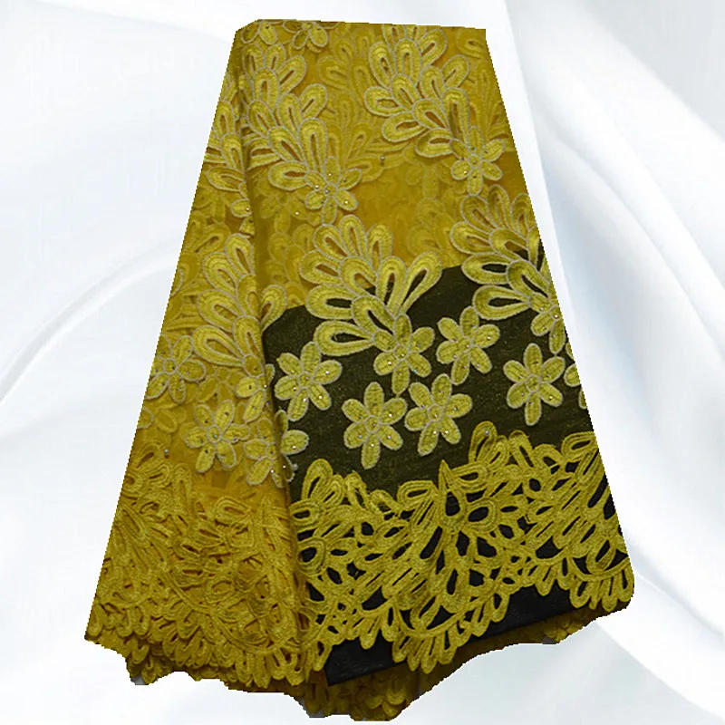 JNL45 Free Shipping Royalblue African French Lace Fabric WIith Stone Net Beautiful Style Online | Дом и сад