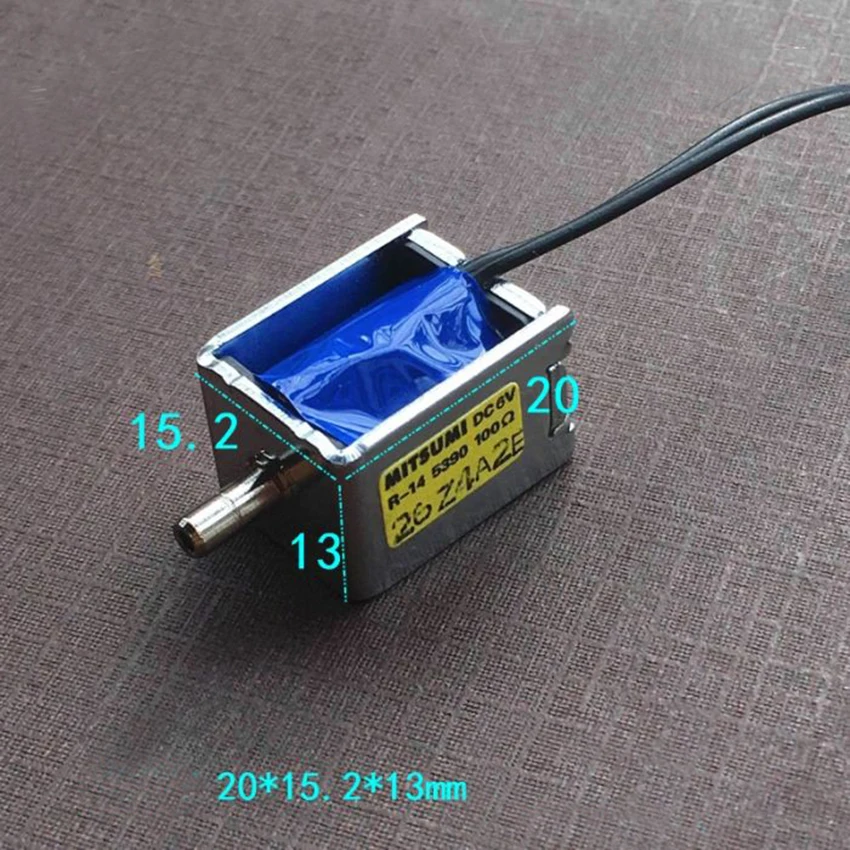 

DC 6V one-Position One-Way Electronic Control Solenoid Exhaust Air Valve For Blood Pressure Monitor Instruments