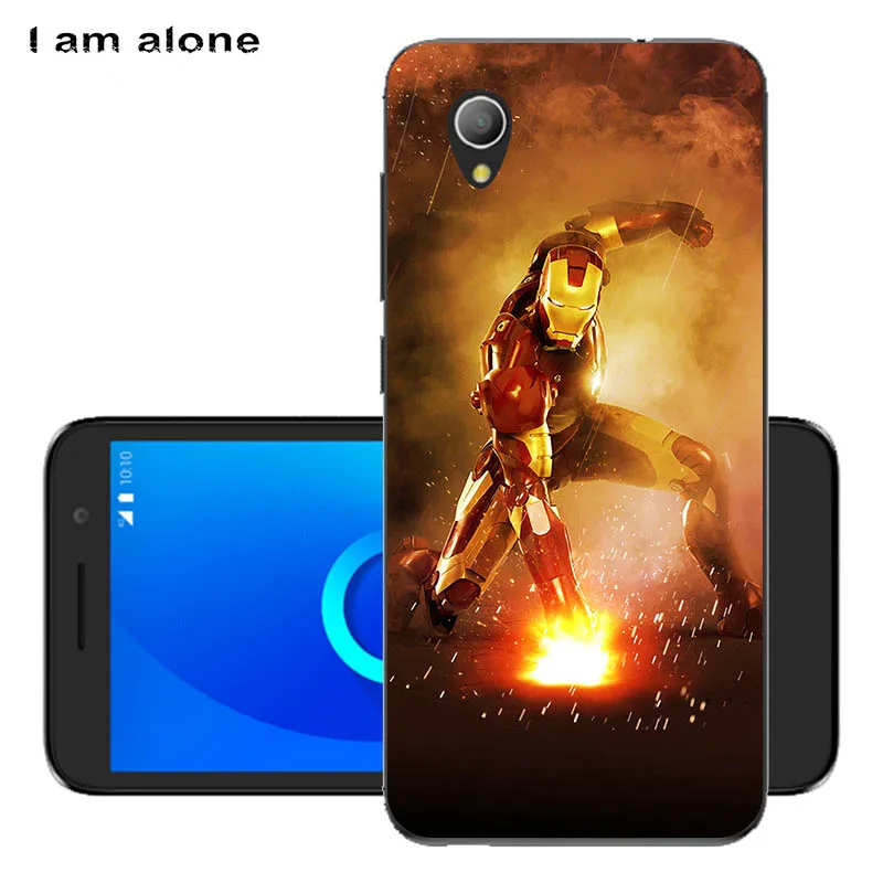 Чехол для телефона I am alone для Alcatel 1 5033D 5033A 5033Y 5033X Alcatel 12019 5,0 дюймов Solf TPU модные чехлы