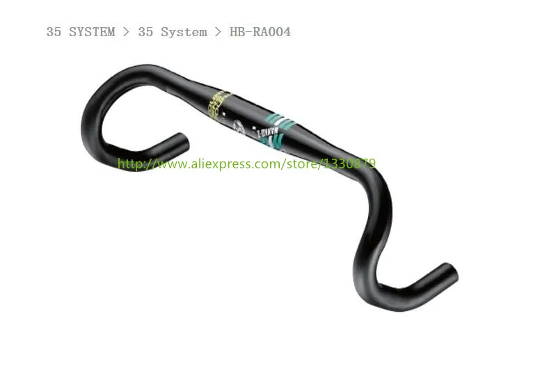 

FOURIERS HB-RA004 Aluminum Alloy road handlebar 35 System bike handlebar ultralight road handlebars 35x380/400/420/440MM