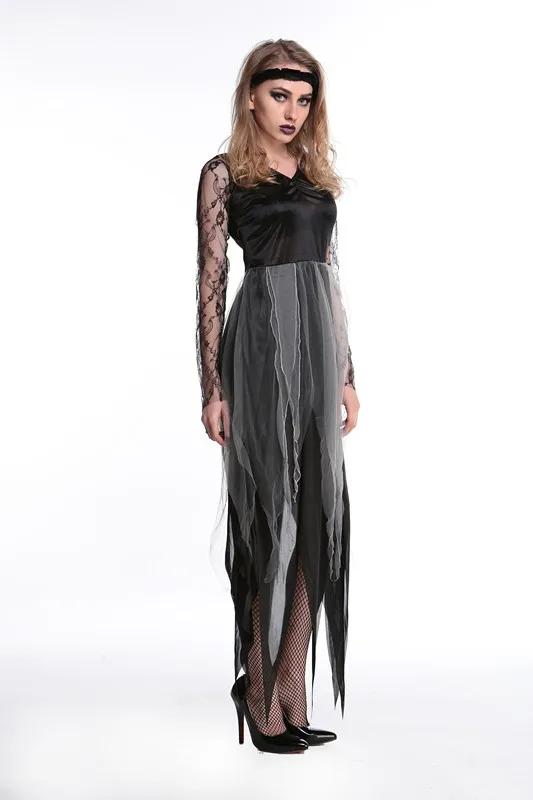 Костюм для косплея вампира зомби-призрака невесты костюмы на Хэллоуин женщин