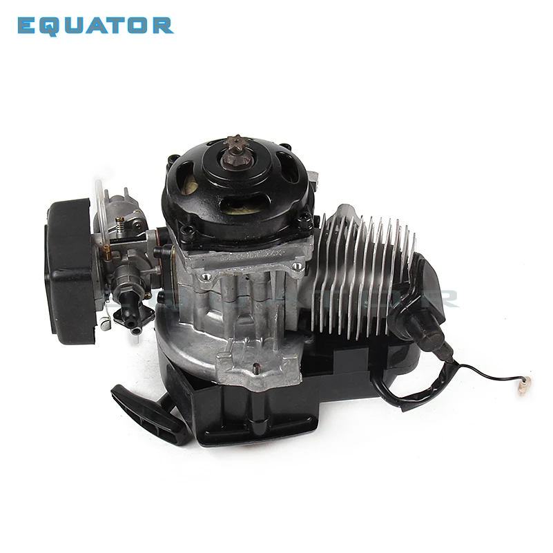 Мотоцикл 43cc 47cc 49cc 2 тактный двигатель мини QUAD ракеты карманный велосипед