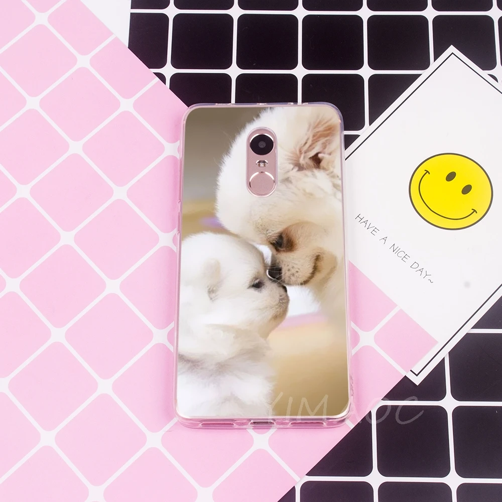 YIMAOC Pomeranian dogs Soft TPU Case for Xiaomi Redmi 6 4X 5A 4A S2 Note 4 5 Pro Plus Mi 8 9 SE A2 A1 MiX 2S MAX 3 |