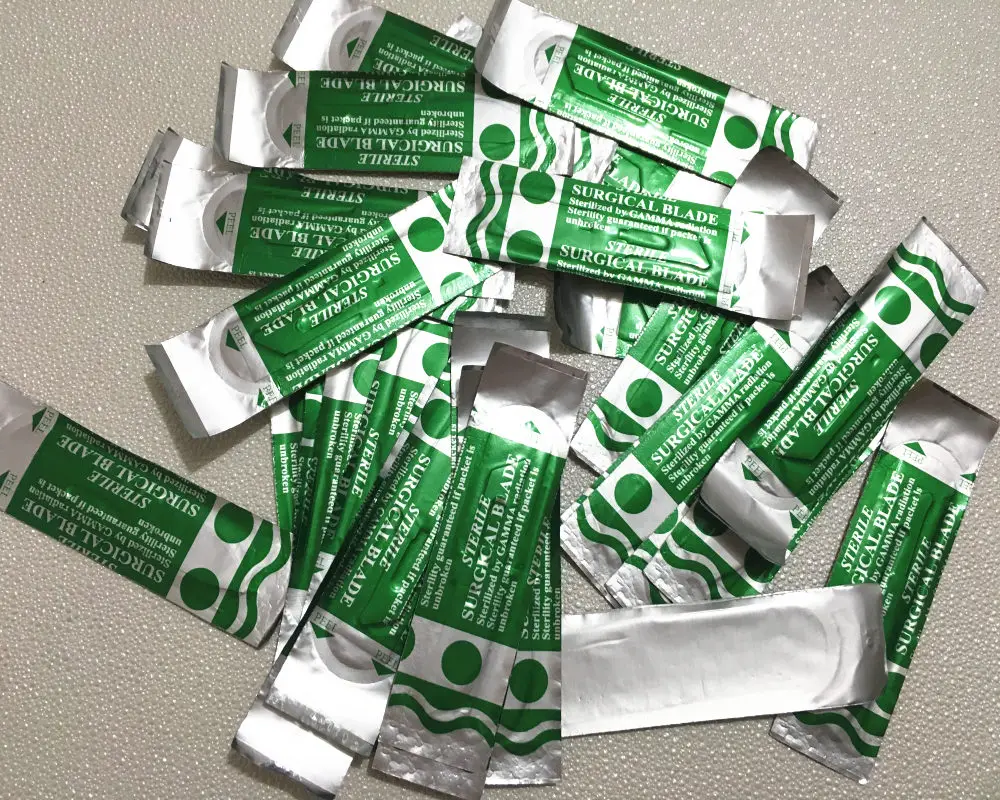 100 шт. скальпель лезвия 15 # для стоматологических медицинских хирургических