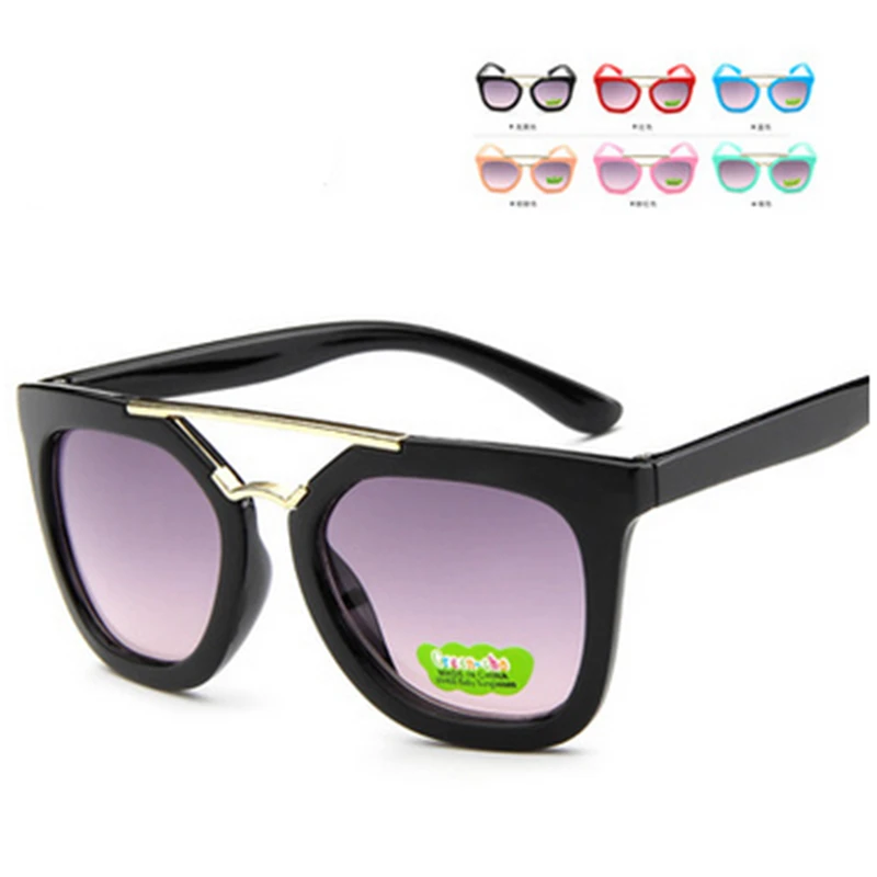 

Brand Fashion Vintage Girls UV400 Protection Sunglasses Children Sun Glasses Kids Coating Mirror Eyewear Oculos De Sol