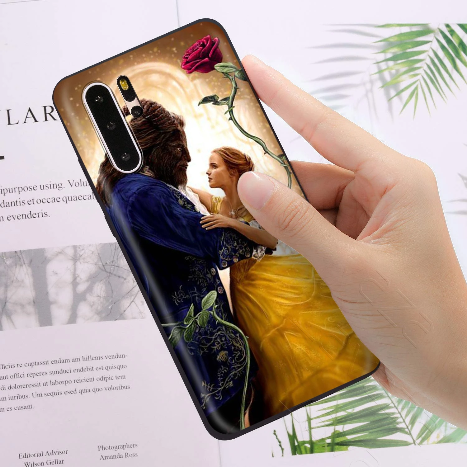 Чехол Lavaza beauty Beast Rose Princess для huawei mate Y7 Y9 P8 P9 P10 P20 P30 Lite Pro P Smart Mini