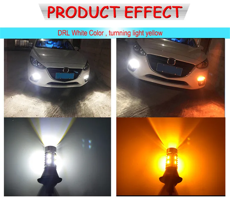 Shinman led DRL Автомобильный светодиодный светильник, дневные ходовые огни с поворотным сигналом, яркий светильник для Renault Sandero 2011 Megane 2 py21w
