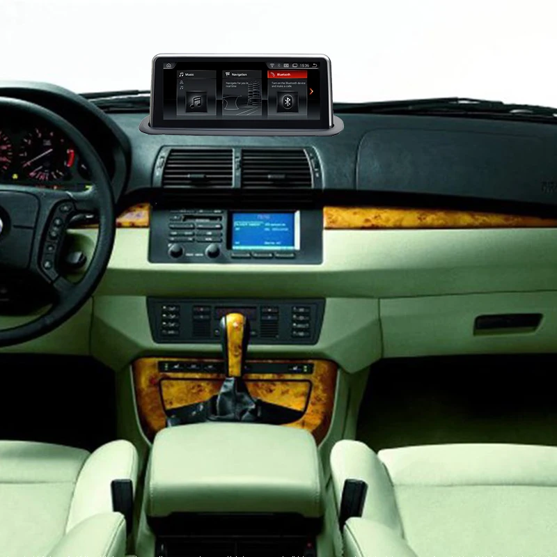 Автомобильный gps навигатор 10 25 дюймов экран Android 8 1 PX6 шесть ядер для BMW X5 E53 1999 2006