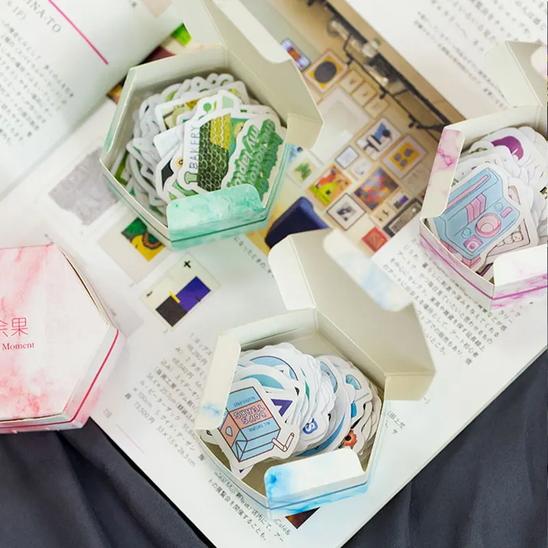 100 шт./кор. творческий на данный момент стикеры DIY Декоративные наклейки для скрапбукинга листы этикетка канцелярские papelaria школьные канцелярские принадлежности