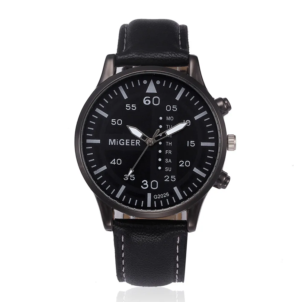 

#5031Retro Design Leather Band Analog Alloy Quartz Wrist Watch reloj hombre New Arrival Freeshipping Hot Sales