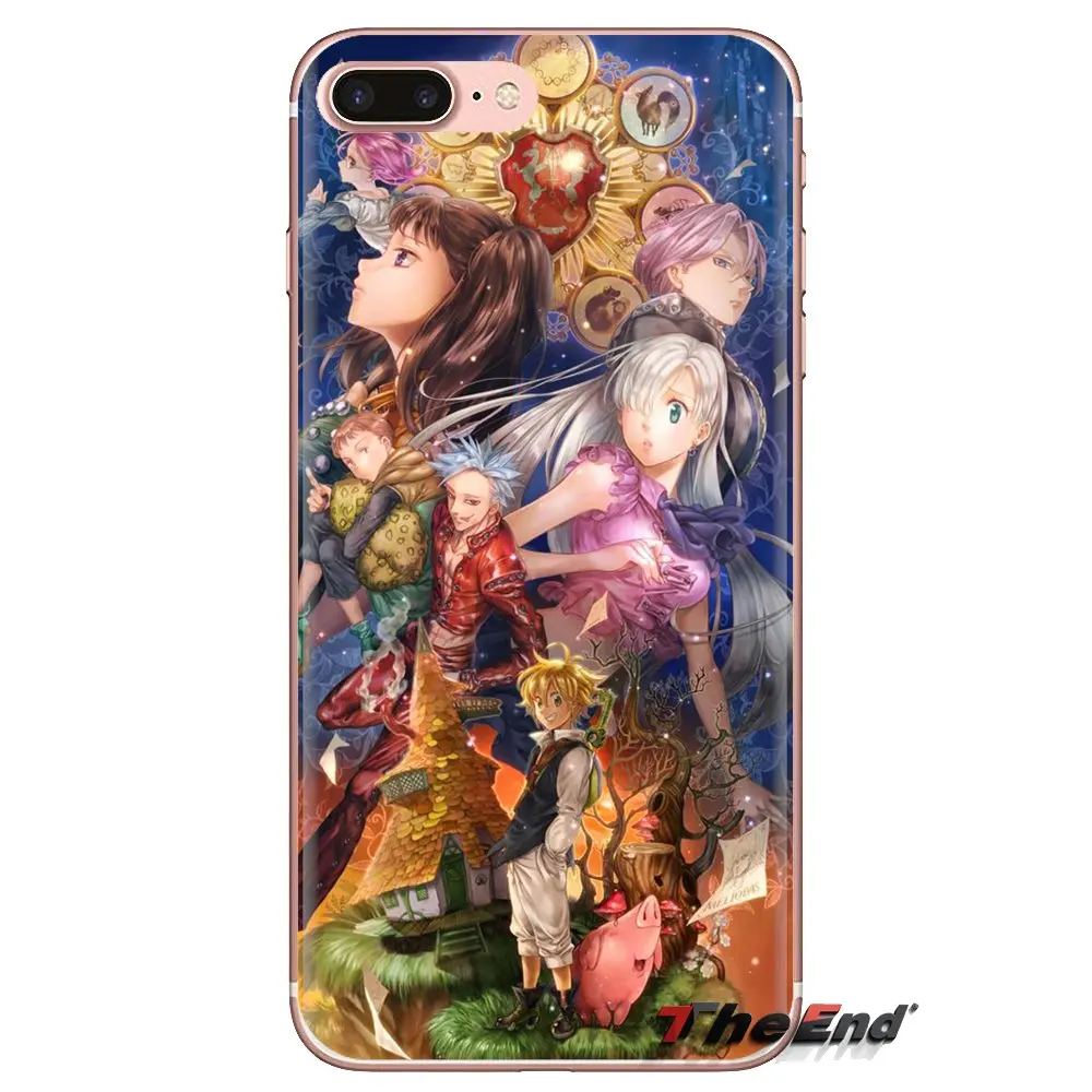 Силиконовый чехол для huawei mate Honor 4C 5C 5X6X7 7A 7C 8 9 10 8C 8X20 Lite Pro The Seven Deadly Sins Meliodas Elizabeth |
