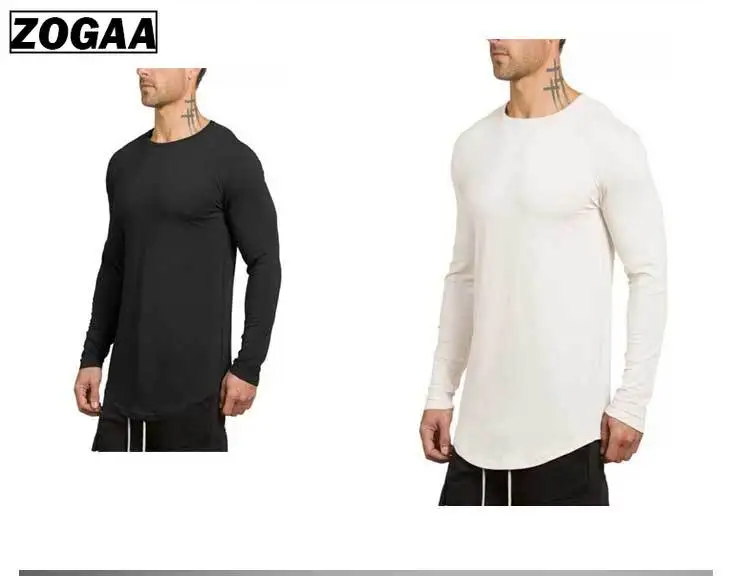 Men's Cotton Fitness T-shirt Sweat Quick-drying Breathable no logo Fashion Tops for Summer 2019 | Мужская одежда