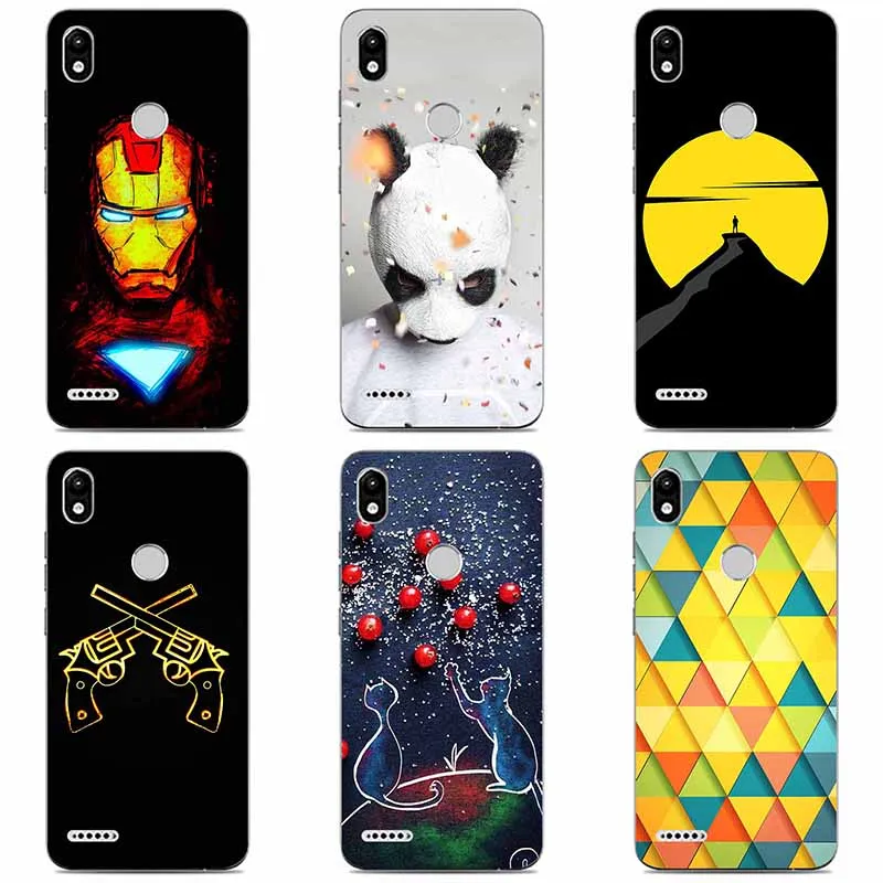 For Infinix Smart 2 X5515 Case Soft Silicone Back Cover Cases Painting TPU Patterned Shell Skin |