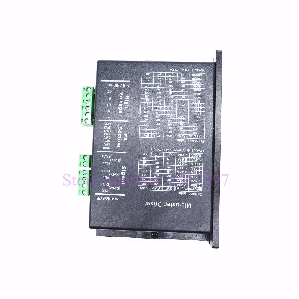 Гибридный шаговый двигатель BYG250-98 6.5N.m DSP цифровой драйвер HB860 открытый цикл кодер