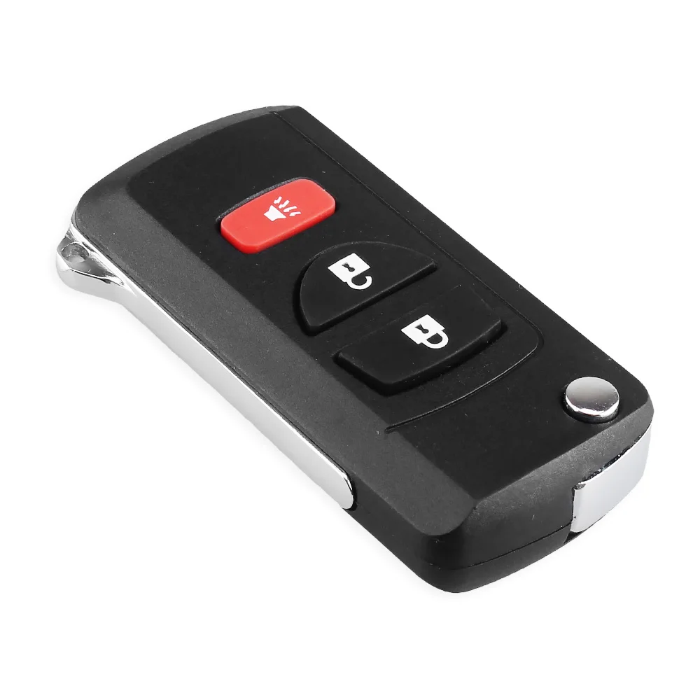 KEYYOU модифицированный флип-пульт дистанционного ключа автомобиля чехол Брелок для NISSAN Pathfinder Titan Versa Maxima Frontier Xterra Murano INFINITI