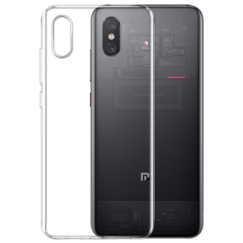 Тонкий прозрачный мягкий чехол из ТПУ Для Xiaomi Mi8 Explore Edition для Mi 9 8 SE Explorer защитный