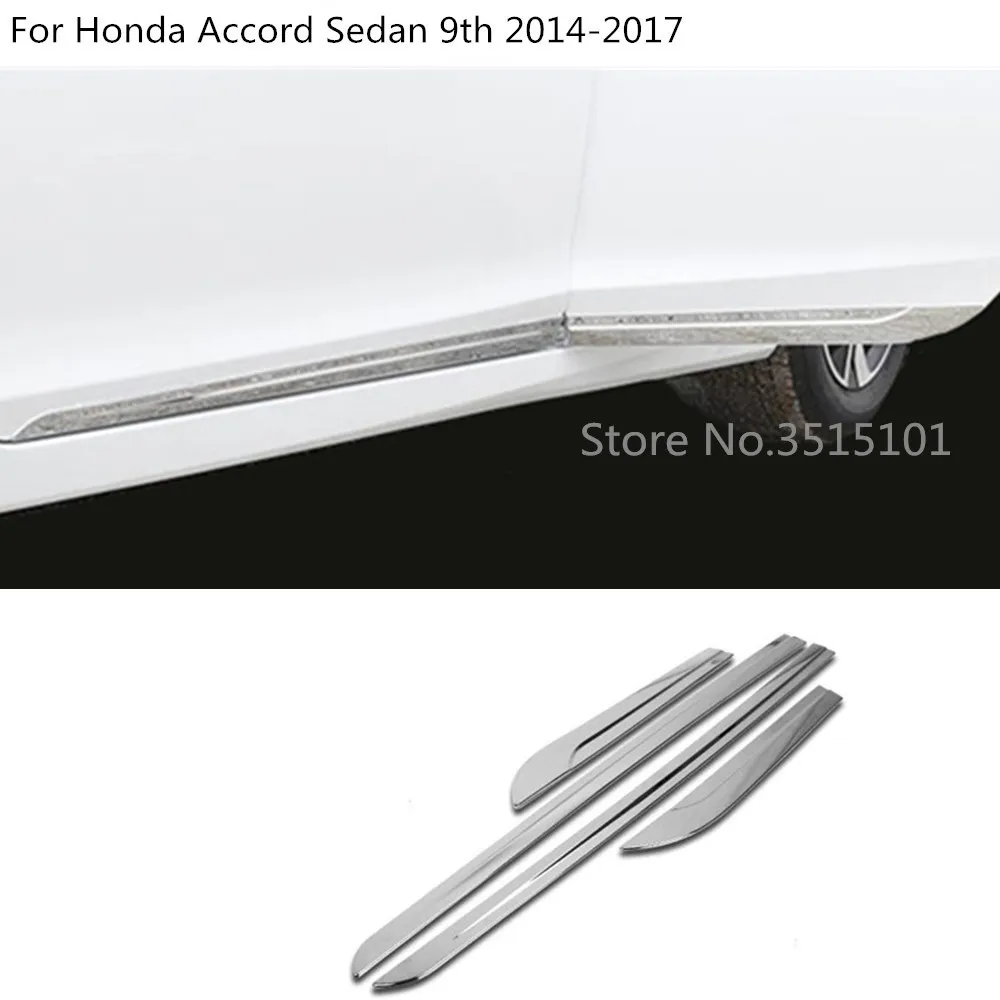 Автомобильная хромированная накладка на дверь из АБС-пластика молдинг потоковая