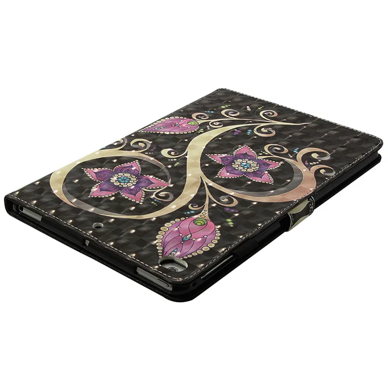 Wekays для Coque Apple IPad 9,7 дюймов мультяшный Единорог 3D кожаный чехол Fundas для IPad 9," A1822 A1823 чехол s