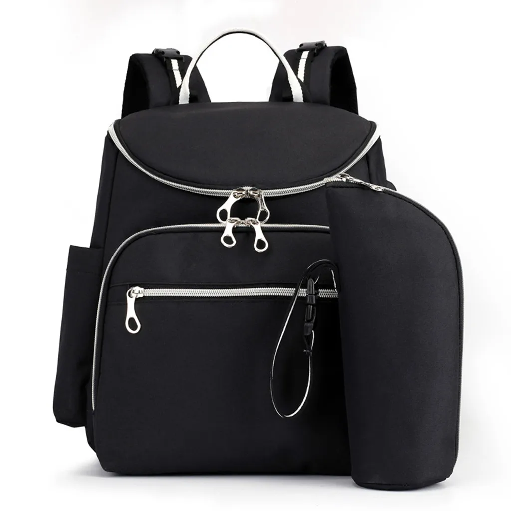 Backpack Shoulder Bag Canvas Large Capacity Backpacks for Girls Teenagers Solid Mummy Bags | Багаж и сумки